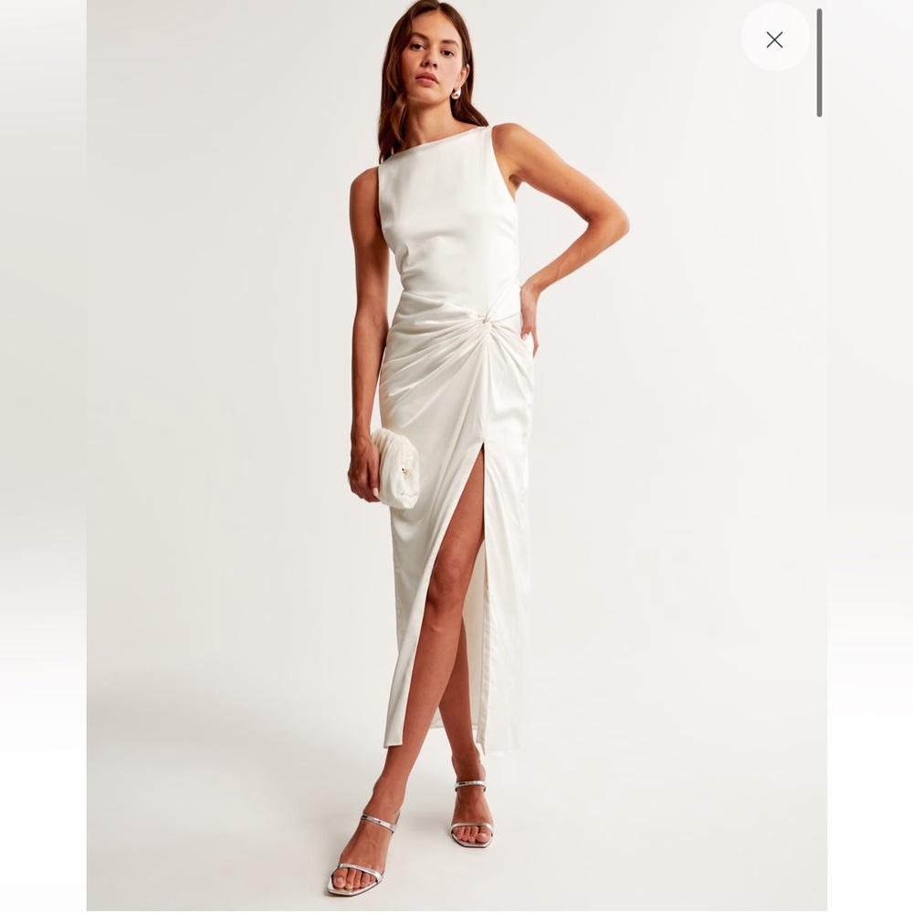 Abercrombie Draped Skirt Maxi Dress